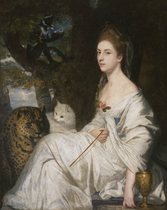 Joshua Reynolds, Mrs Nesbitt as Circe, 1781. Smith College Museum of Art (SC 1958.4).
