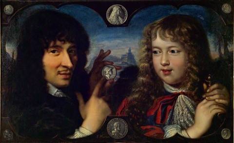 Jean Warin instructing the young Louis XIV in the appreciation of Medals, attributed to François Lemaire, about 1645. © Musée de la Monnaie, Paris.