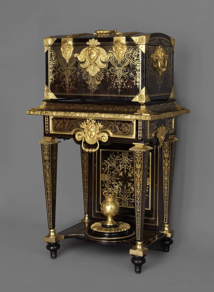 Workshop of André-Charles Boulle, Coffer on a Stand, about 1700 (F411).