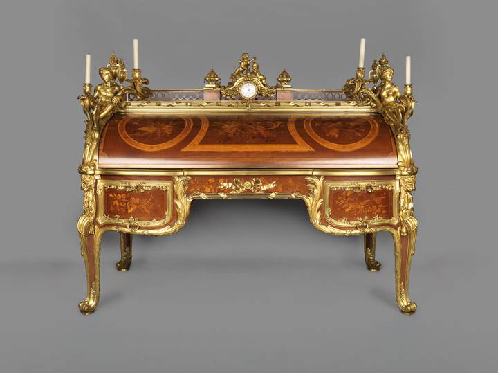 Possibly Charles-Guillaume Winckelsen, mounts attributed to Carl Dreschler, Copy of the King’s Desk, about 1853–60 (F460).