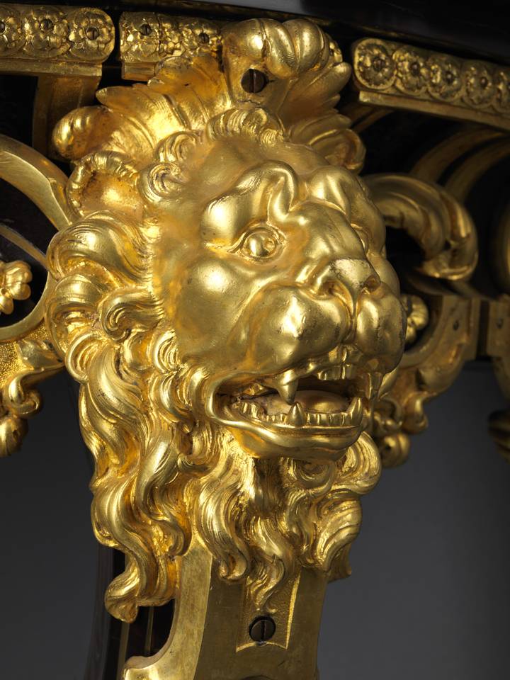 Detail, Attributed to André-Charles Boulle, Console Table, about 1705 (F56).
