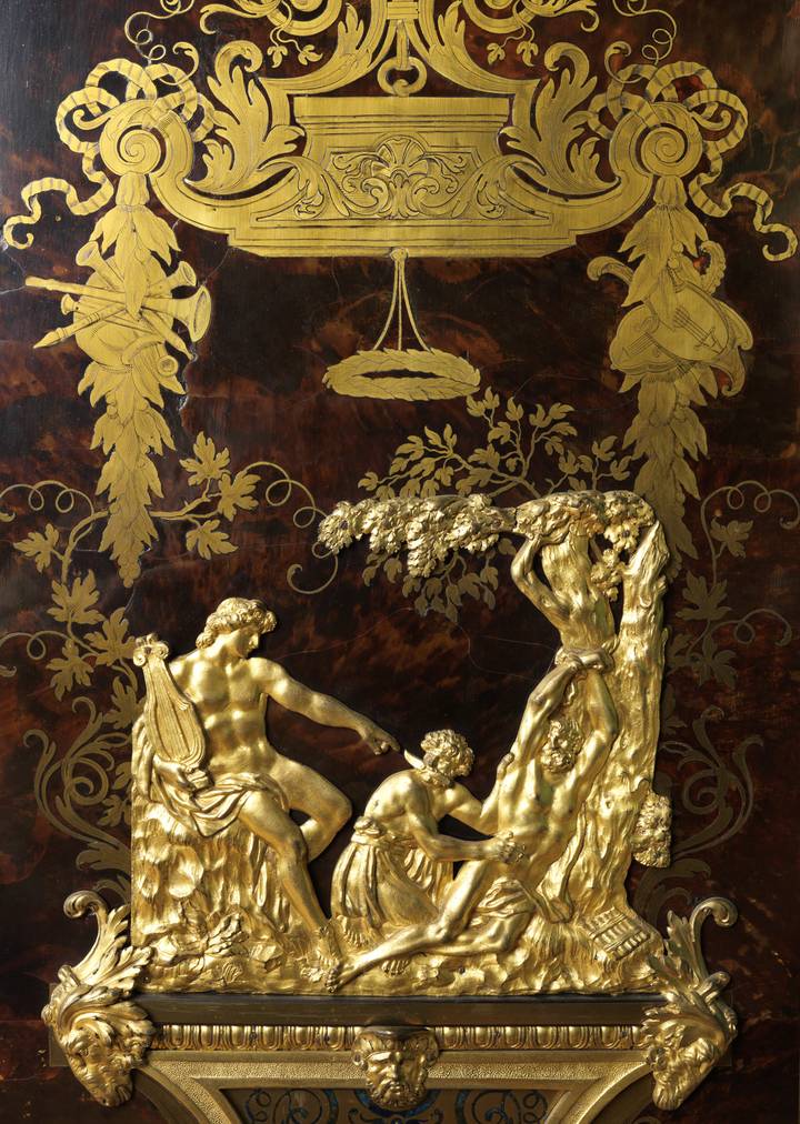 Detail, Attributed to André-Charles Boulle, Wardrobe, about 1700 (F61).