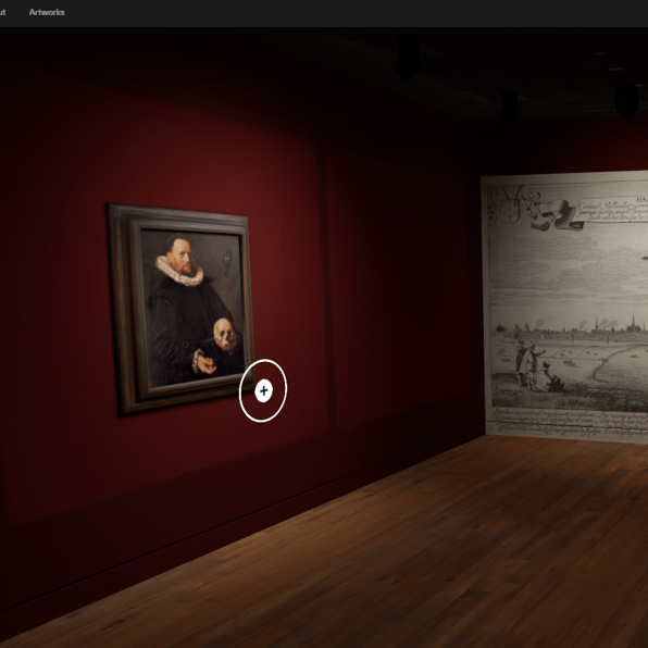 Virtual Exhibition Interior - Frans Hals