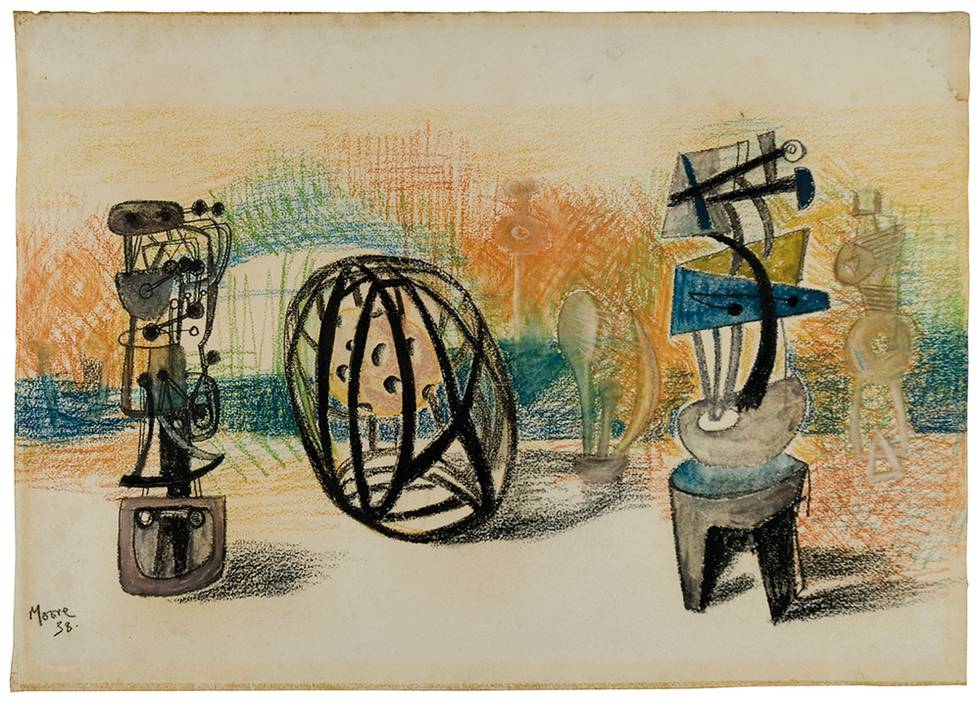 Henry Moore, Drawing for Metal Sculpture 1938 - RGB.jpg