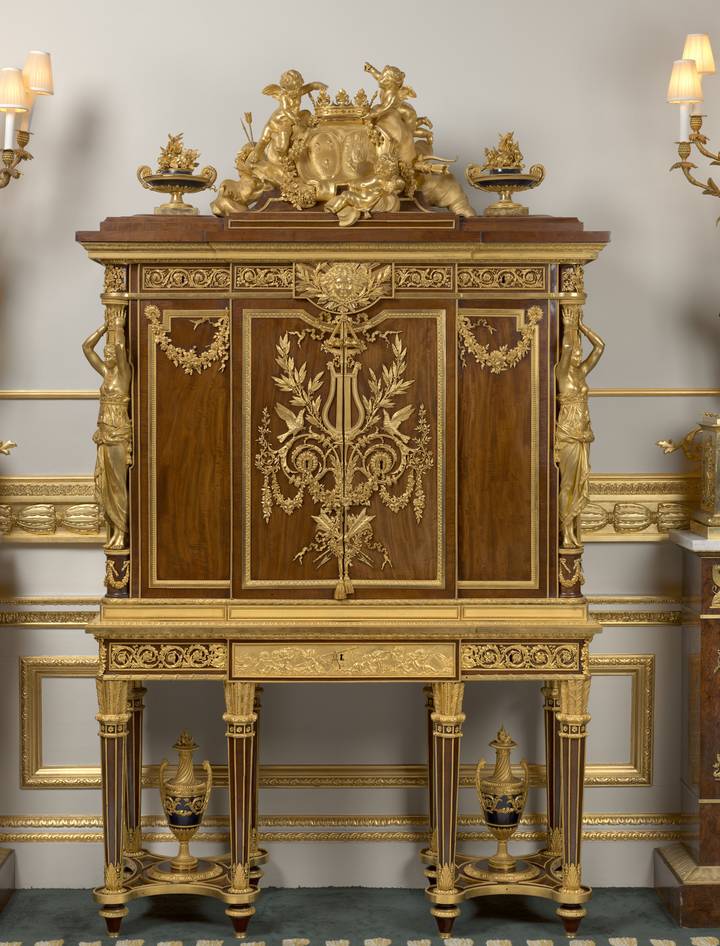 Jewel cabinet, Jean-Henri Riesener, 1787. His Majesty King Charles III (RCIN 31207). © Royal Collection Enterprises Limited 2025 | Royal Collection Trust.
