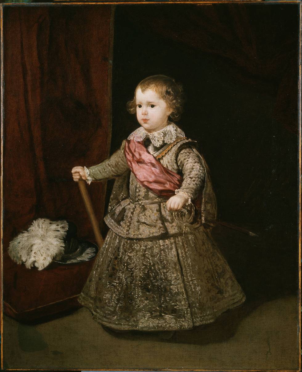 A painting of a young boy