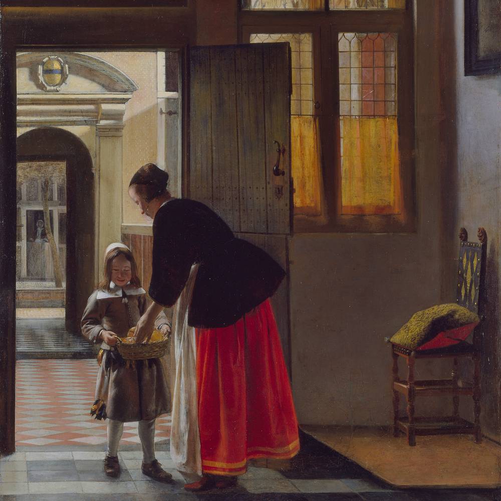 P27, A Boy Bringing Bread, Pieter de Hooch