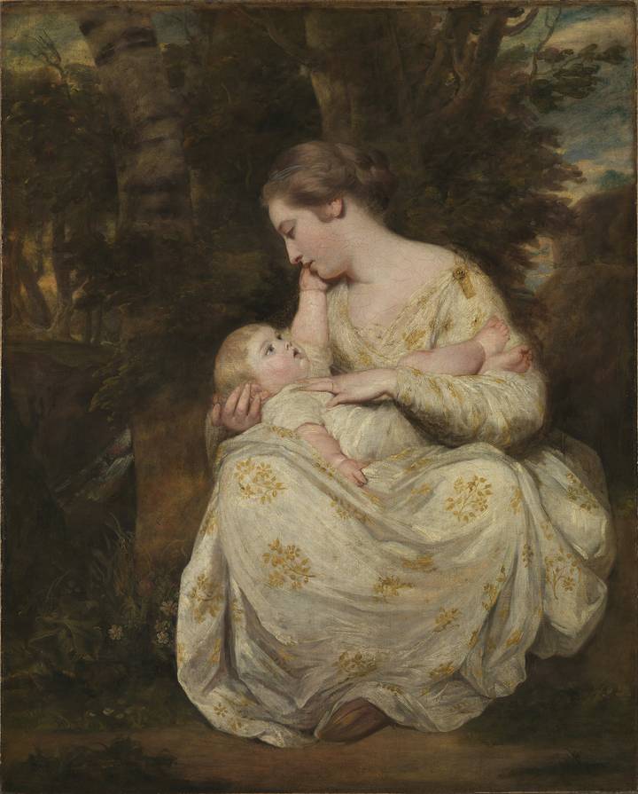 Joshua Reynolds, Mrs Susanna Hoare and Child, 1763–4. The Wallace Collection (P32).