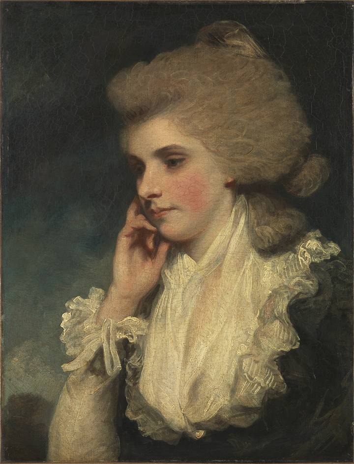 Joshua Reynolds, Frances, Countess of Lincoln, 1781–4. The Wallace Collection (P33).