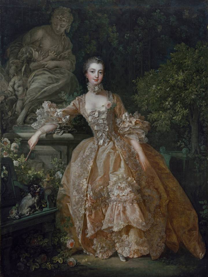 François Boucher, Madame de Pompadour, 1759. The Wallace Collection (P418).