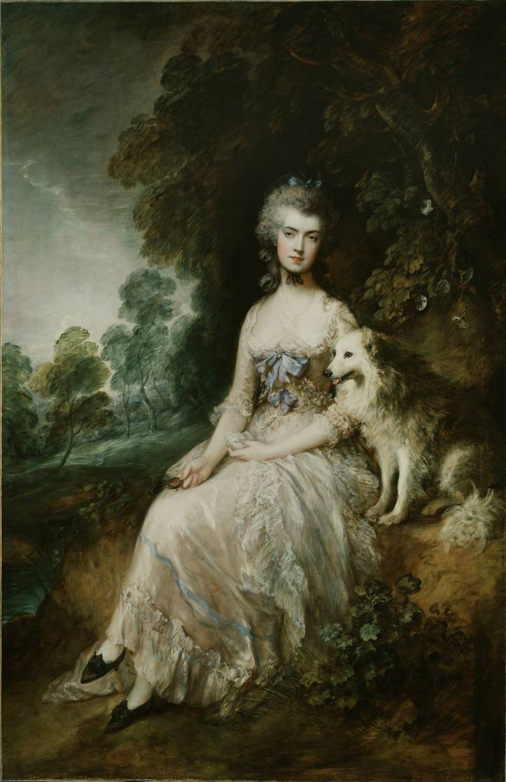 Thomas Gainsborough, Mrs Mary Robinson ('Perdita'), 1781–2. The Wallace Collection (P42).