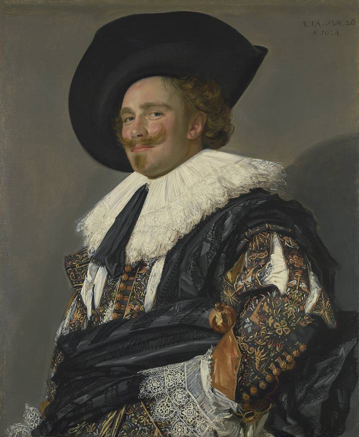 Frans Hals, The Laughing Cavalier, 1624 (P84).