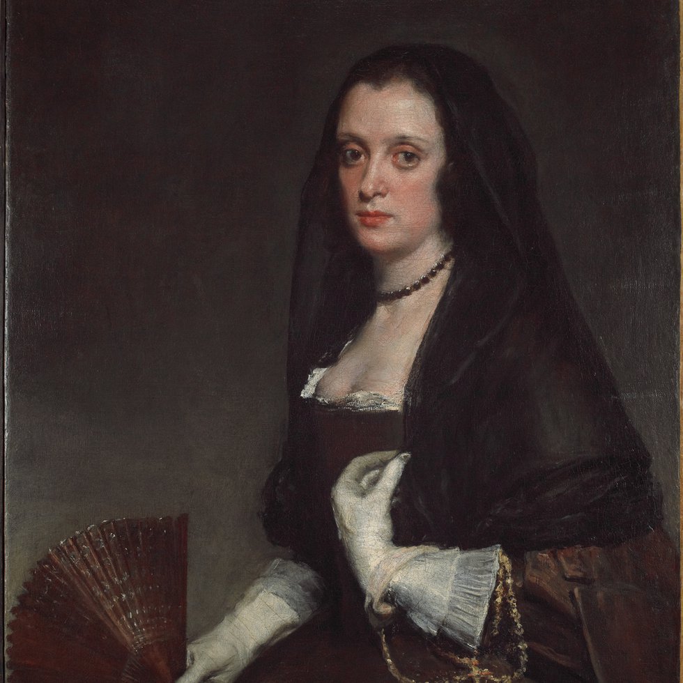 P88, The Lady with a Fan, Diego Velázquez