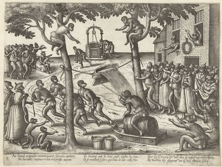 Pieter van der Borcht IV, Tobbespel, undated. Rijksmuseum (RP-P-1989-214). CC0 1.0.