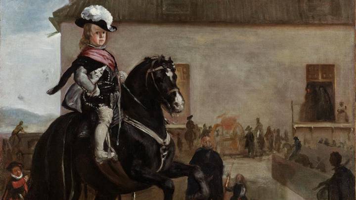 Treasure of the Month: Prince Baltasar Carlos in the Riding School