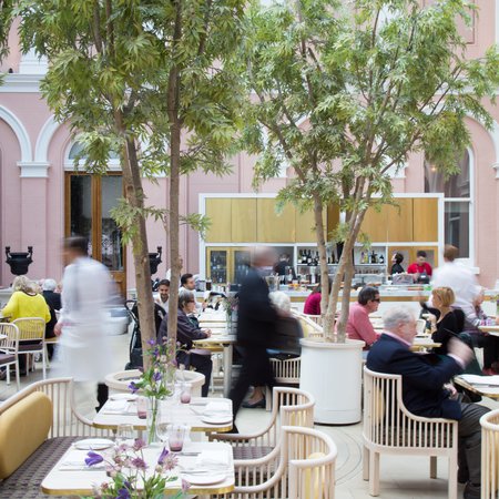 An image of the Wallace Collection restaurant