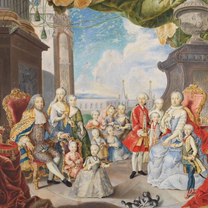 woman and group in theatre