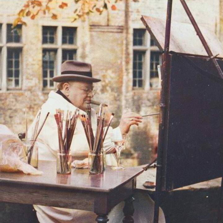 woman and group in theatre