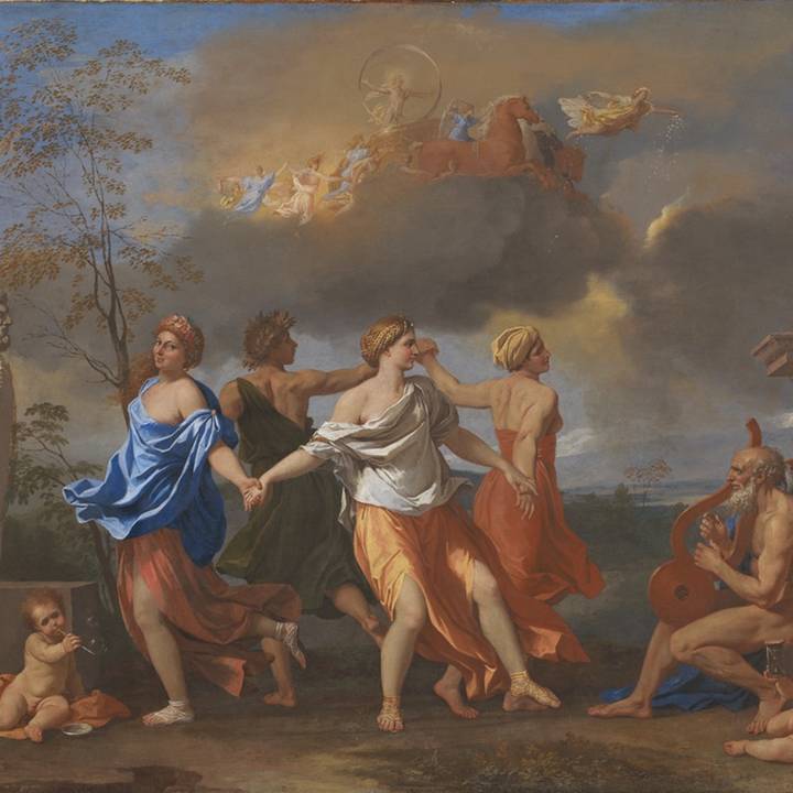 woman and group in theatre