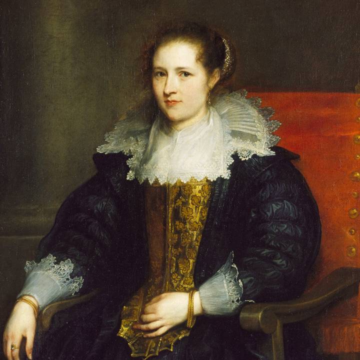 woman and group in theatre