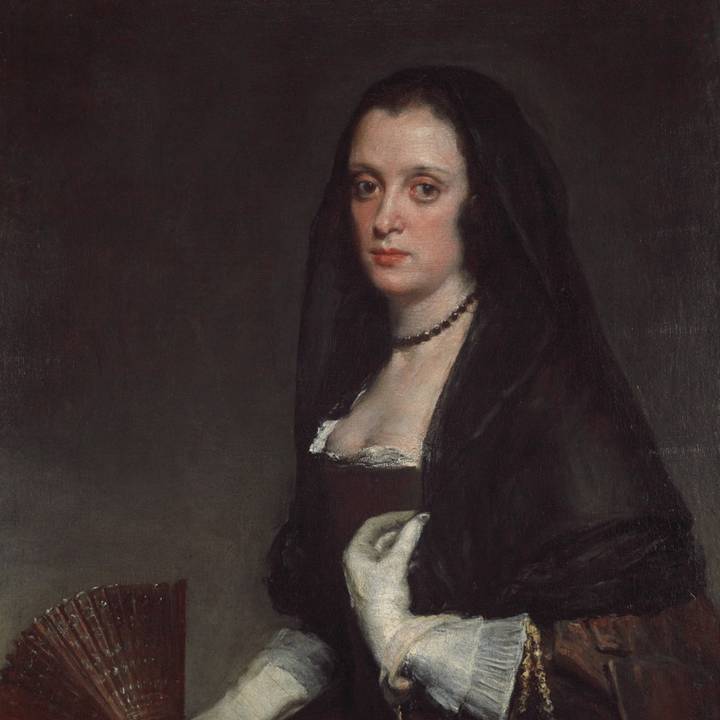 woman and group in theatre
