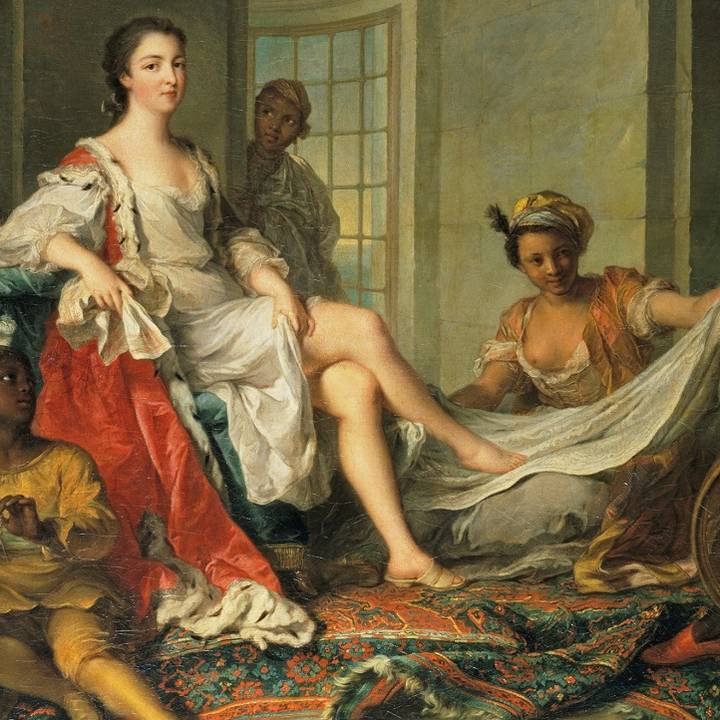Black History Month: Nattier’s Mademoiselle de Clermont en sultane