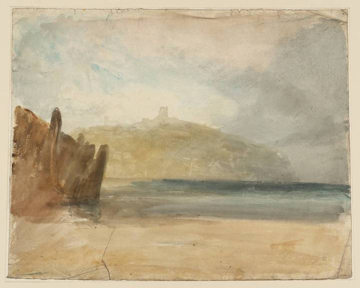 Joseph Mallord William Turner, Scarborough, about 1811. Tate (D17167) © Tate, London CC-BY-NC-ND 4.0