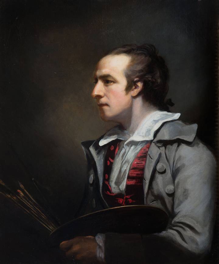 James Northcote, Self-portrait, 1776-7. Private Collection. © Paul Mellon Centre.